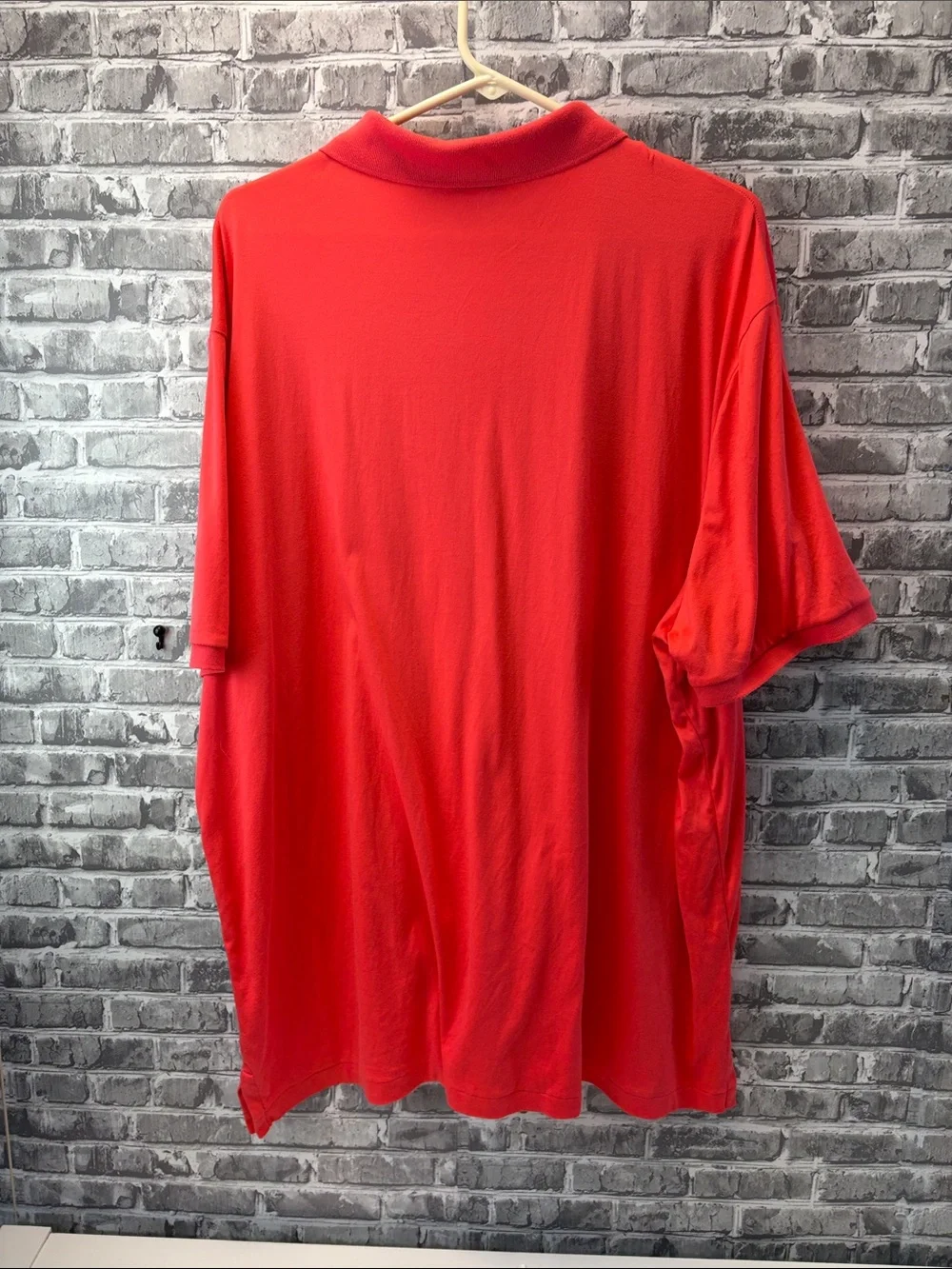 Polo by‎ Ralph Lauren Men’s Bright Coral color Short-Sleeve Polo